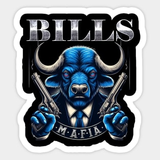 Made Men of the Bills Mafia T-Shirt Sticker